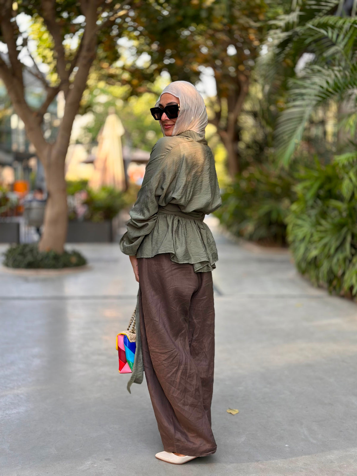 The Dove Wrap Blouse