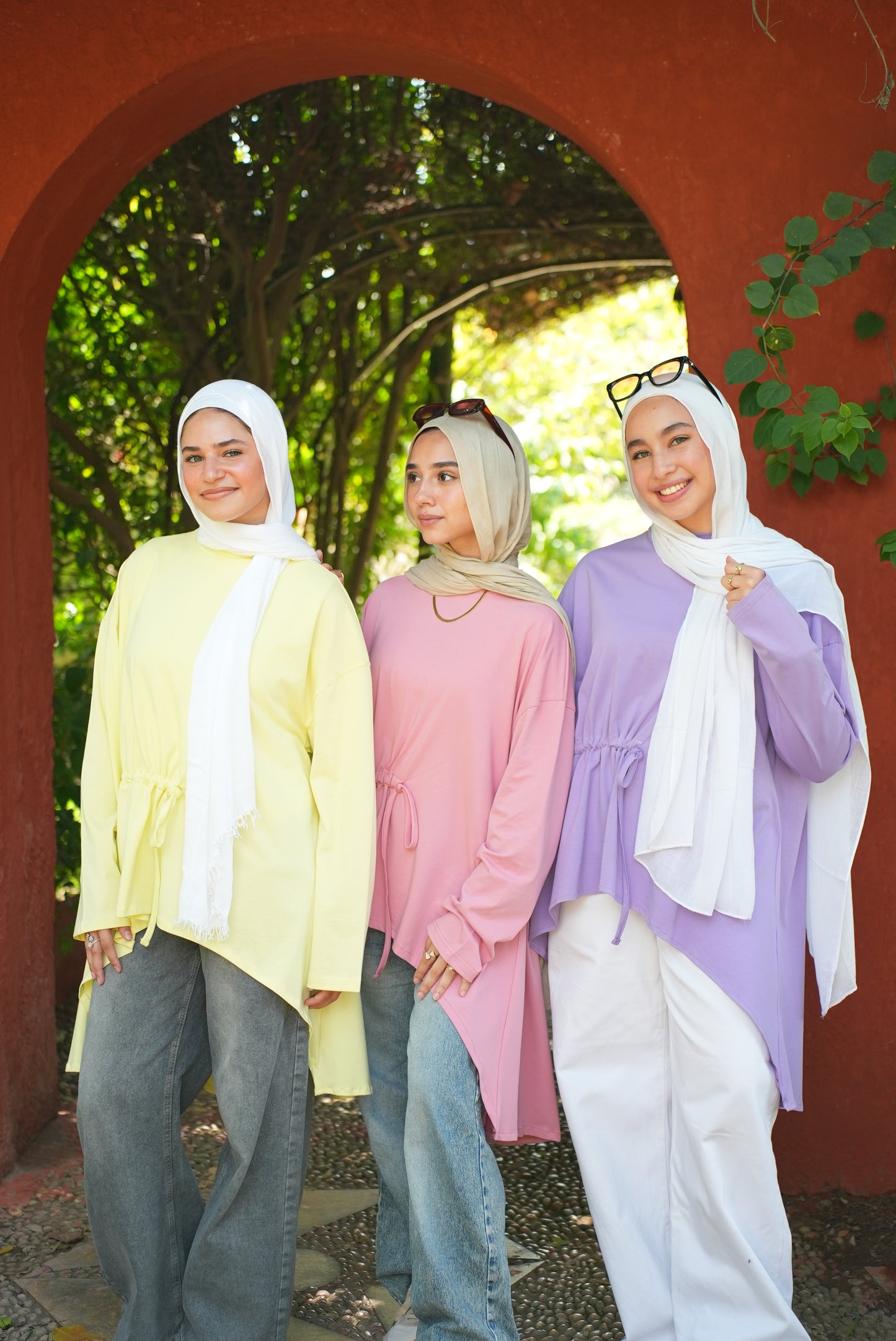 Nayla Waist wrap cotton top