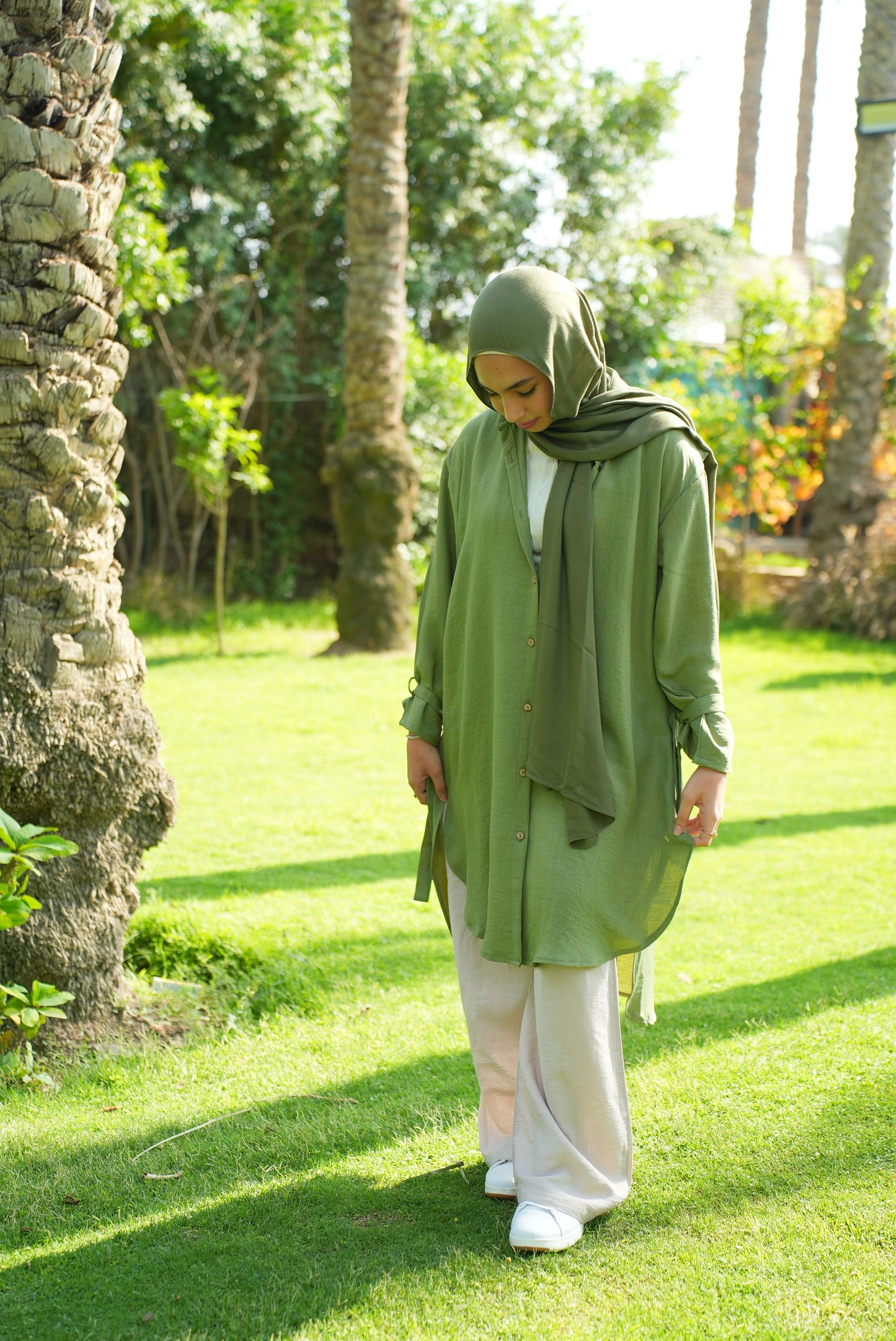 Qamis linen Long Shirt