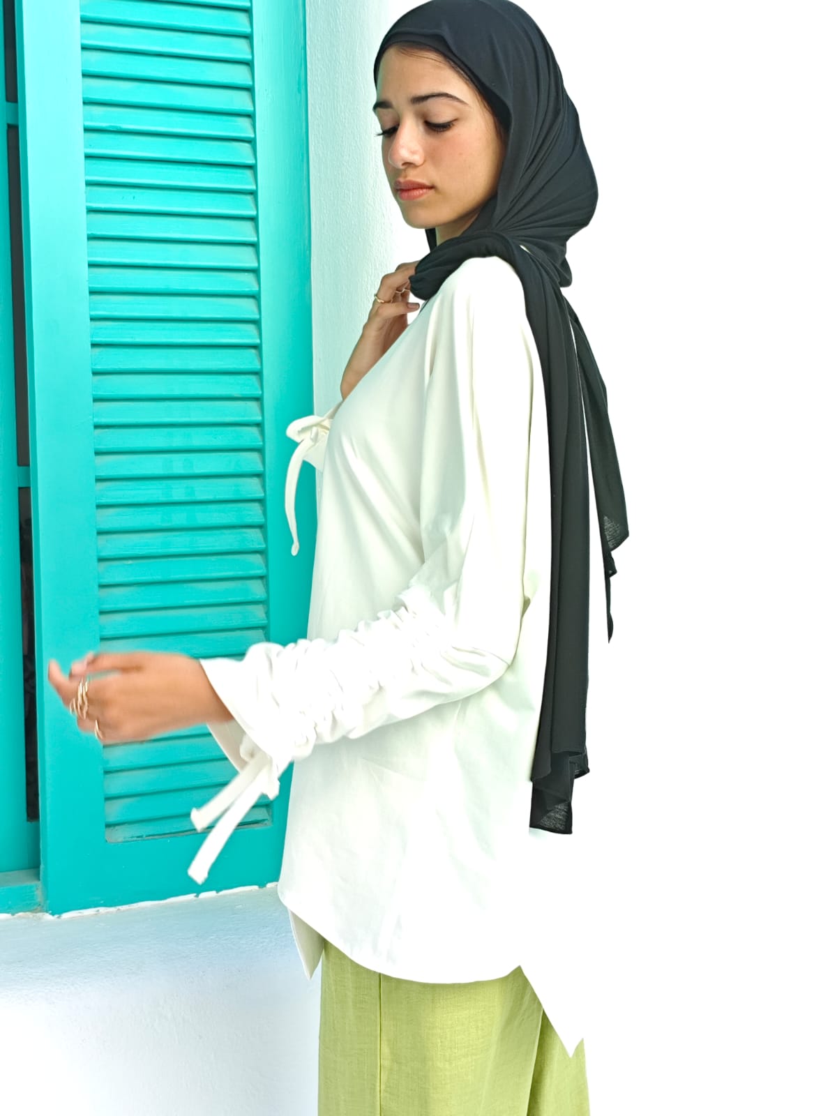 Lana Short Cotton Top