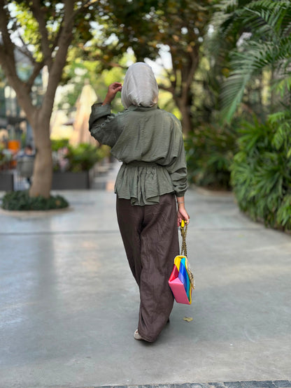 The Dove Wrap Blouse