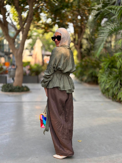 The Dove Wrap Blouse