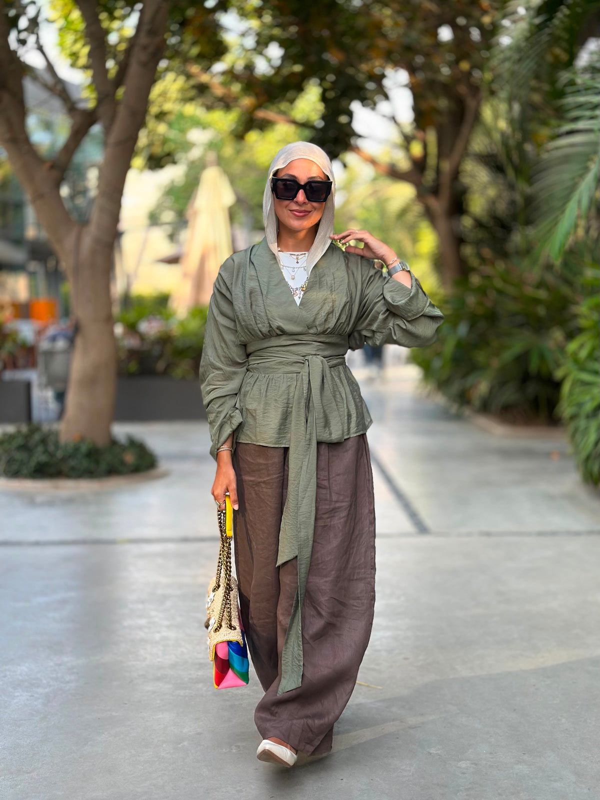 The Dove Wrap Blouse