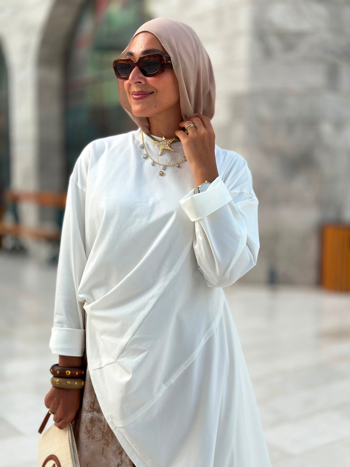 Bloom cotton shirt