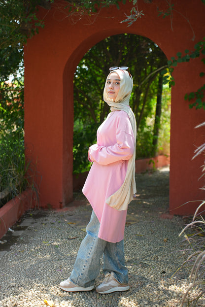 Nayla Waist wrap cotton top