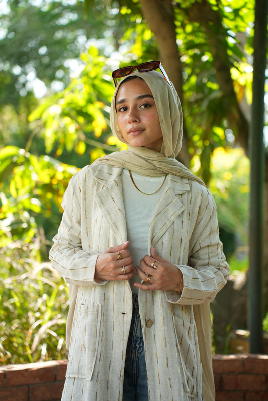 Lulwa Blazer Cardigan